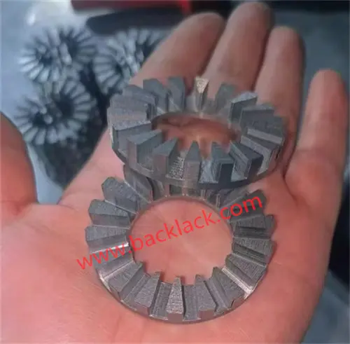 Ví dụ ứng dụng về ngăn xếp cán Stator động cơ thông lượng hướng trục tùy chỉnh trong thiết bị tự động hóa công nghiệp