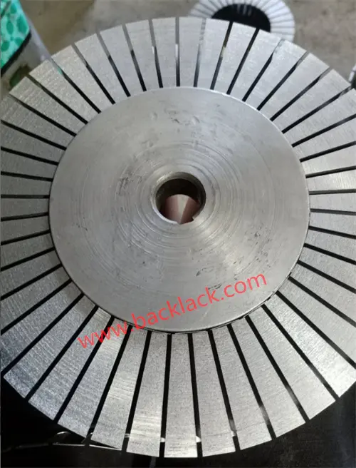 Heat Dissipation Optimization Design of Axial Flux Stator Lamination Stack of Automobile Drive Motor